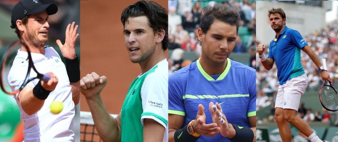 Ya están los 4 semifinalistas de Roland Garros
