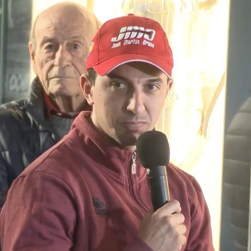 Juan M. Bruno estuvo en la presentación del TC en Olavarría