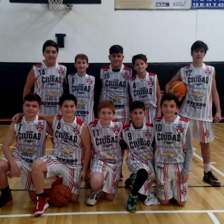 Ciudad disputó el Final Four por la Copa de Plata sub13