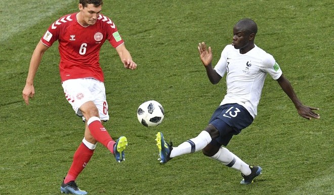 Kanté sostiene a Francia