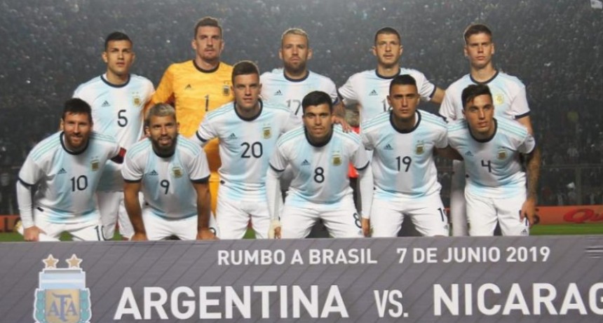 Con dos goles de Lionel Messi, Argentina goleó a Nicaragua