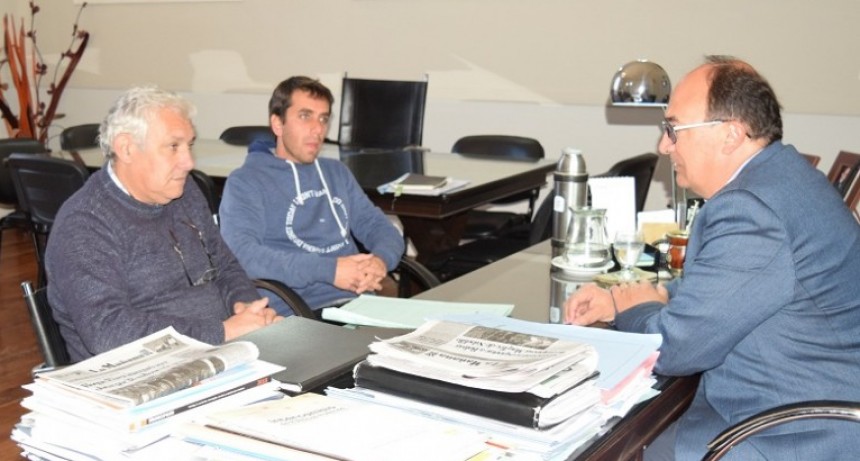 Autoridades del Club Argentino se reunieron con el Intendente