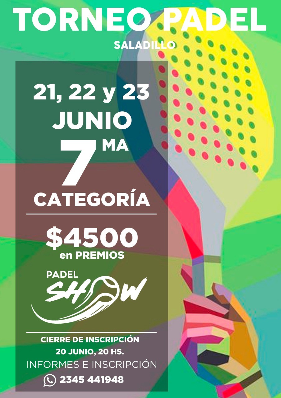 Gran Torneo de Padel para septima categoria