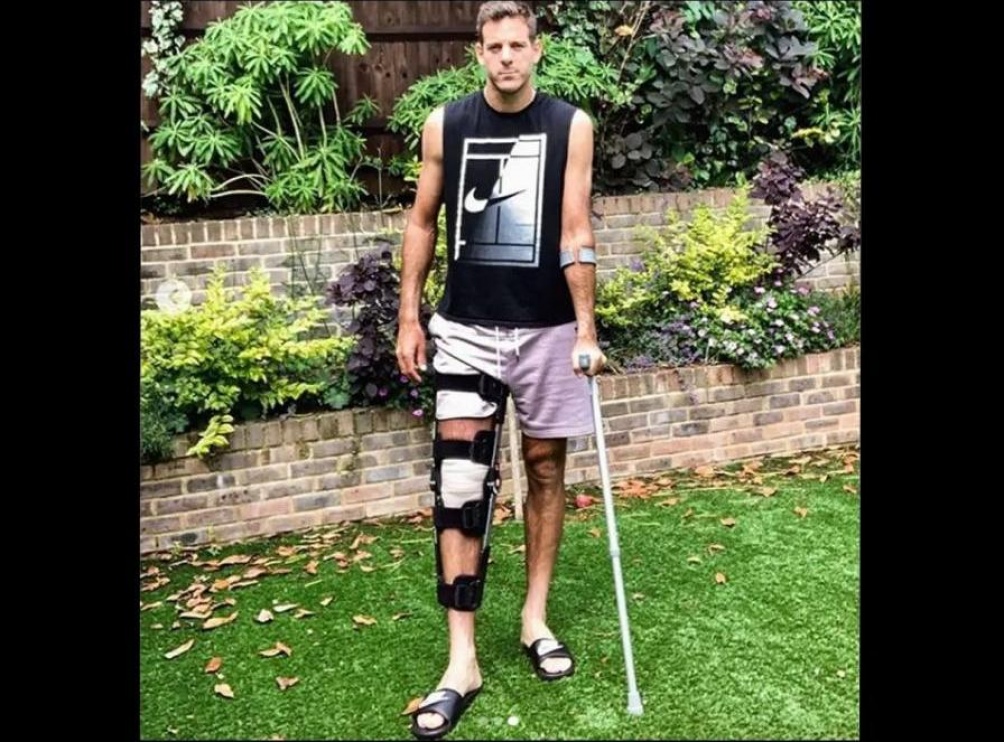 Del Potro sufre una nueva lesión y se pierde lo que resta de la temporada