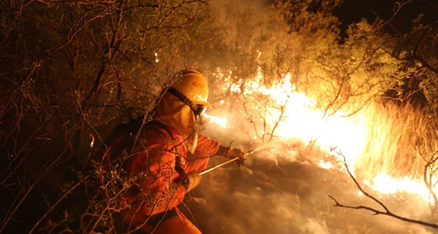 Nación envía una brigada a combatir incendios de campos entrerrianos