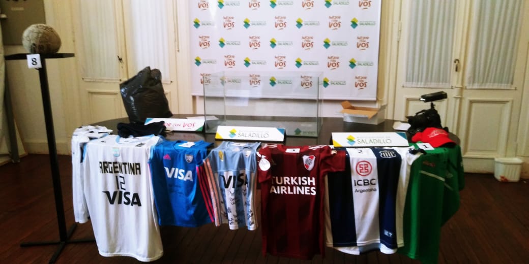 Se realizo el sorteo del Bono para ayuda a las Instituciones deportivas de Saladillo