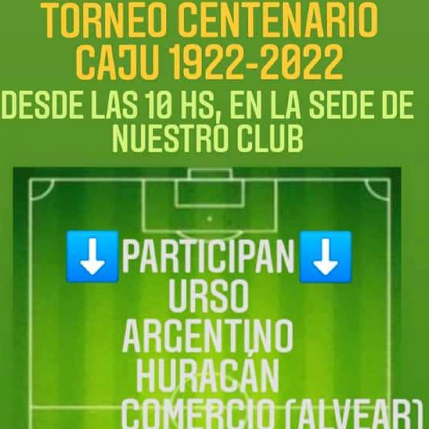 En la sede de Urso: Gran Encuentro de Escuelitas por el Torneo Centenario 