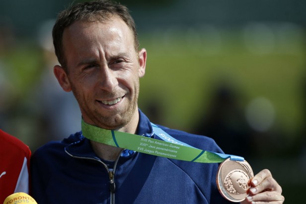 Histórica carrera de Mariano Mastromarino, ganó el bronce en la maratón