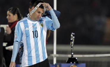 Messi rechazó recoger el premio a MVP de la Copa América