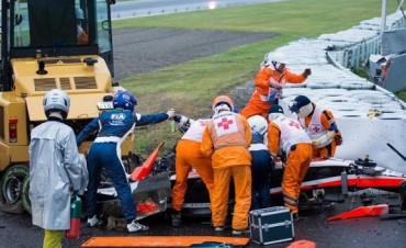 Jules Bianchi, corredor de F1, no pudo sobrevivir al accidente del 2014