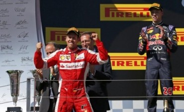 Vettel gan&oacute; en Hungr&iacute;a, Hamilton fue sexto y sigue l&iacute;der