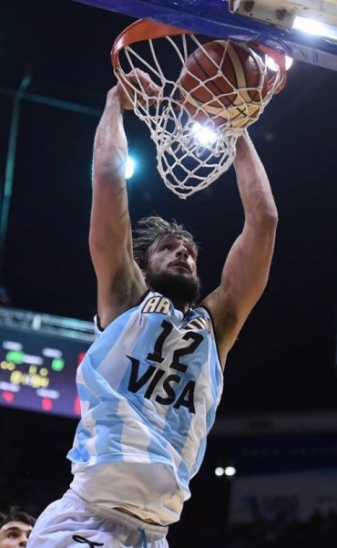 Gran partido de Argentina con un buen protagonismo de Marcos Delía