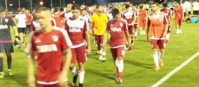 River perdió su amistoso con el Sevilla de Sampaoli