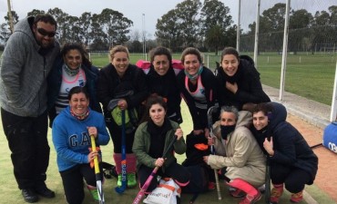 Victoria de las Mamis y Veteranas del Saladillo Hockey club ante Tapalque