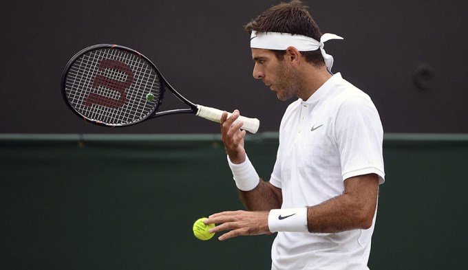 Del Potro arrancó derecho en Wimbledon