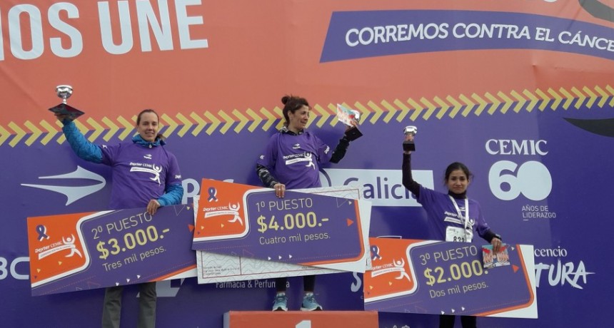 Gran carrera de Francisca Almirón en Vicente López