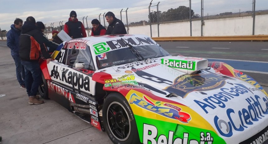 Juan Martín Bruno probó en Olavarría 