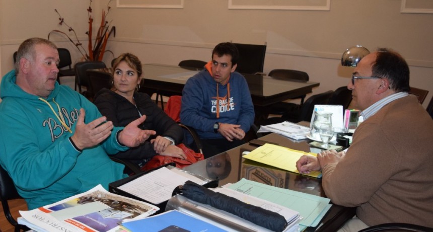 Intendente recibió a la comisión del Club Ciudad