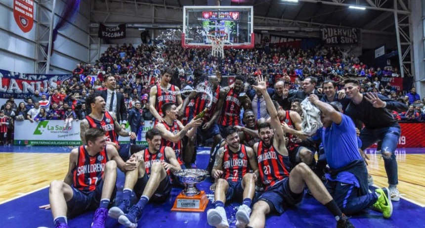 San Lorenzo es el primer tetracampeón de la Liga Nacional de Básquet
