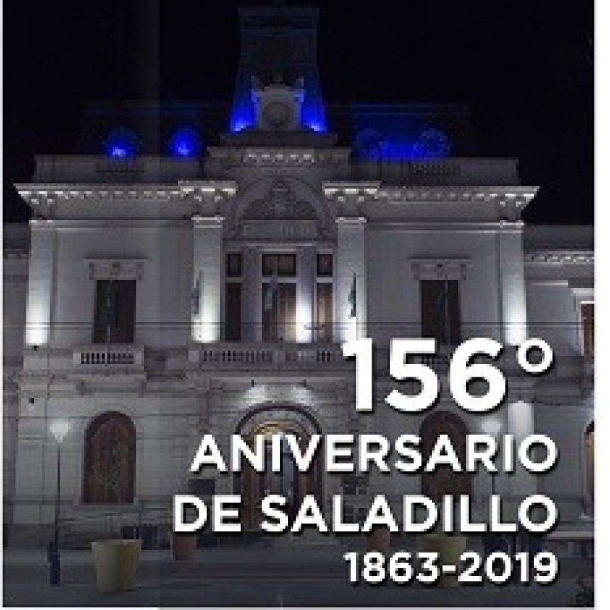 Saladillo cumple 156 a&ntilde;os