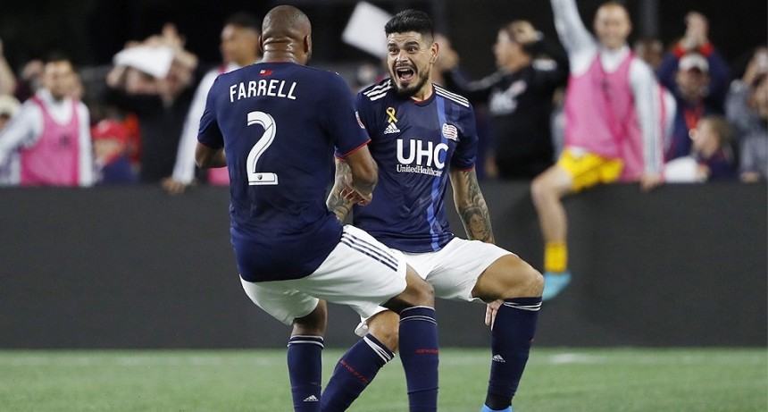 MLS: Gustavo Bou le dio el triunfo a New England sobre Montreal