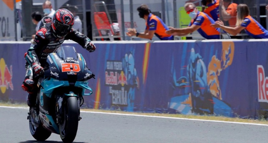 Quartararo logra su primera victoria en MotoGP