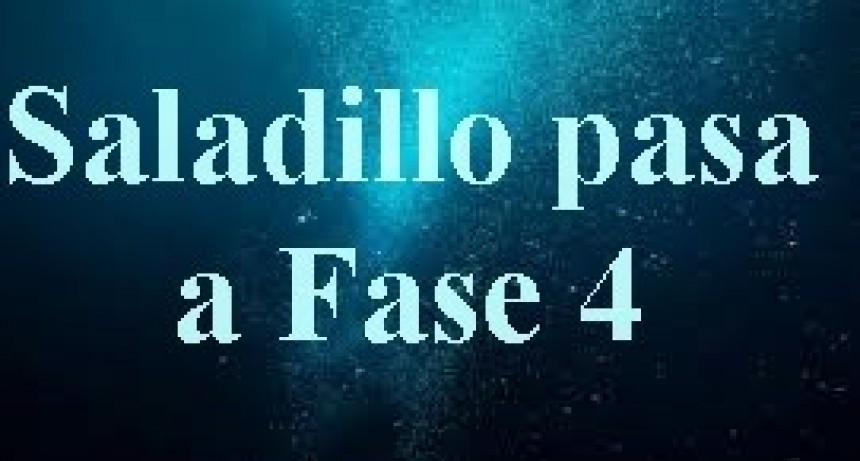 La ciudad de Saladillo retrocede a la Fase 4