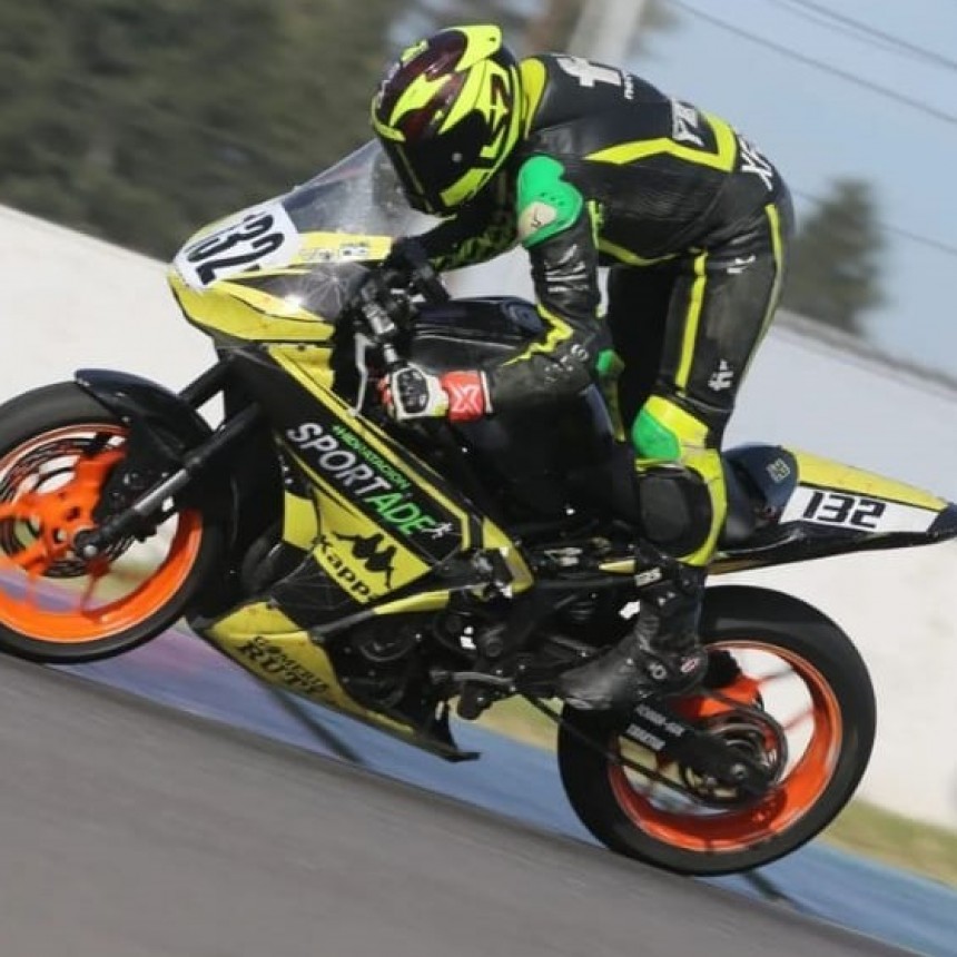 Superbike: Valentín Valor y Lucio Branca probaron en San Jorge con miras a la tercera fecha del nacional 