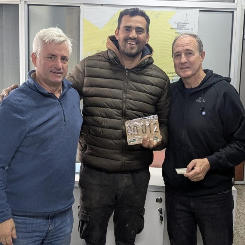 Motos Antiguas: Nueva entrega de Patente Hist&oacute;rica en Saladillo