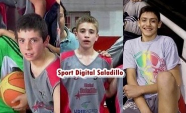 Entrenó la Selección de la categoría sub13 con tres saladillenses