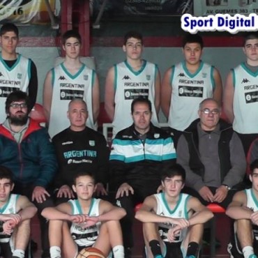 Santiago Mazza participó en el Campus organizado por la Confederación Argentina de Básquet