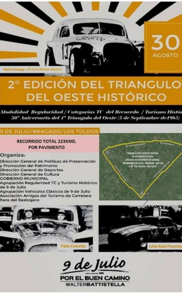 Se desarrolla la segunda edición del Triángulo del Oeste Histórico