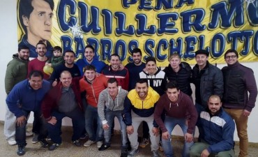 Se realiza hoy la Cena Aniversario de la Peña Guillermo Barros Schelotto