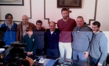 Junto al Intendente Salomón fue presentado el evento de la selección argentina de básquet silencioso