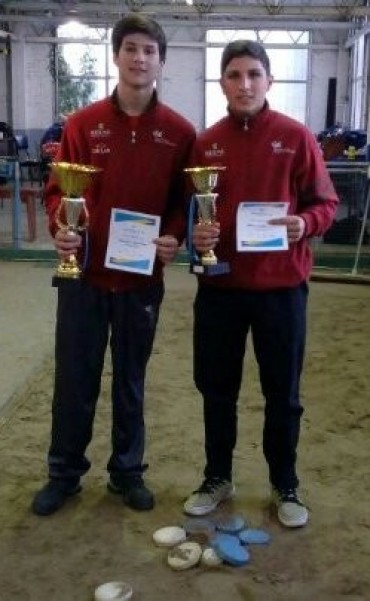 Saladillenses en el Torneo Anual de Tejo en el Triángulo de Bernal