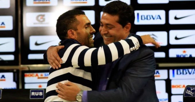 "Tevez por ahora no vuelve"