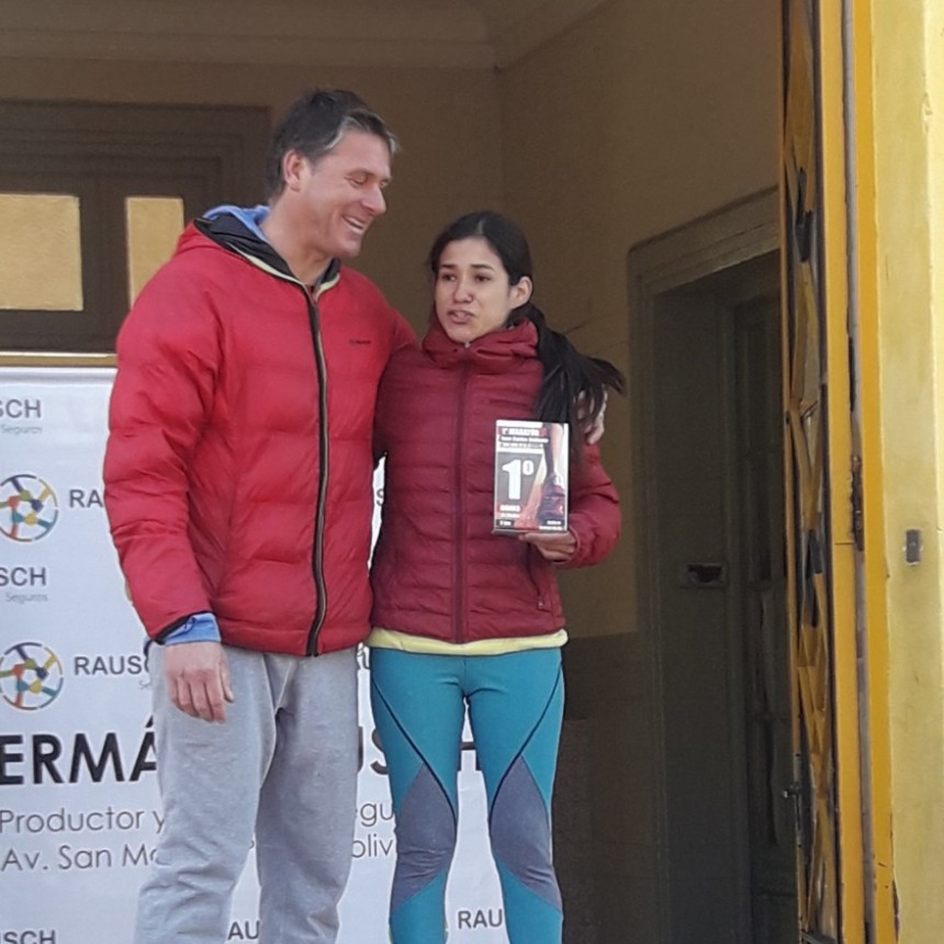 Triunfo de la saladillense Francisca Almirón en Bolívar