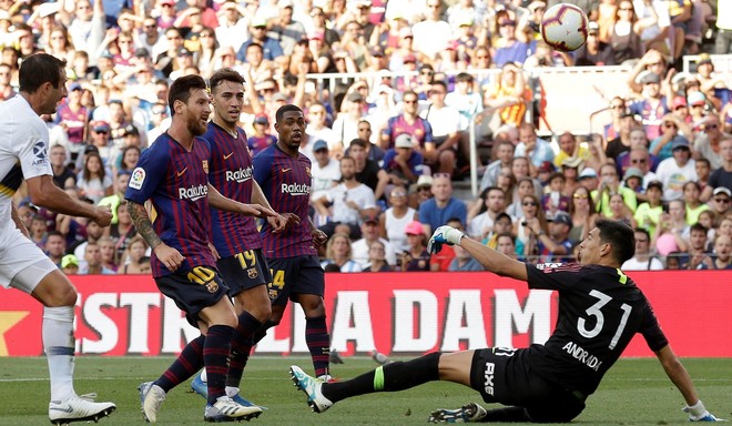 Barcelona le ganó a Boca 3 a 0