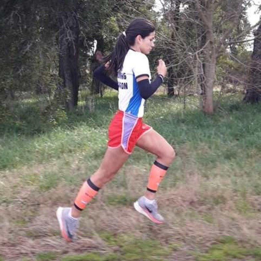 Francisca Almirón corre la Maratón Internacional de Buenos Aires 