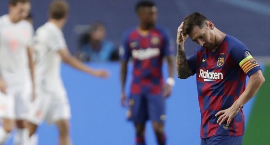 Goleada del Bayern Múnich al Barcelona por 8/2 en la Champions League