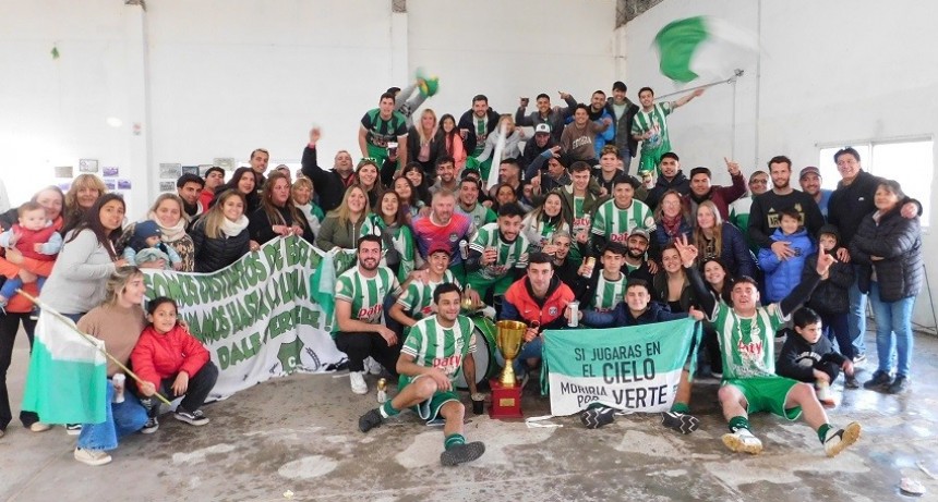Imágenes de los festejos del Deportivo Campeón Cazón