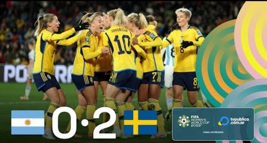 No pudo ser para Argentina: Suecia se quedó con la victoria por 2-0 