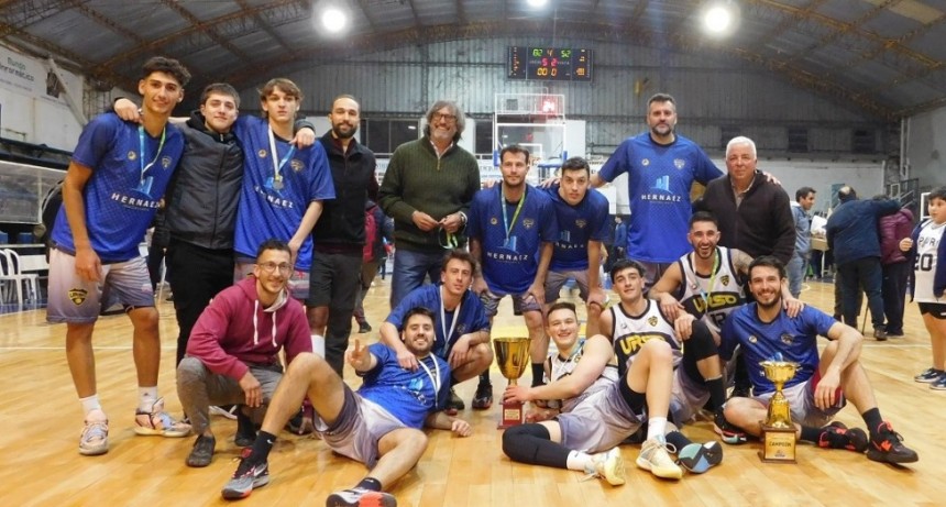 Básquet: Urso se quedó con la Copa Desafío “160° Aniversario de Saladillo”