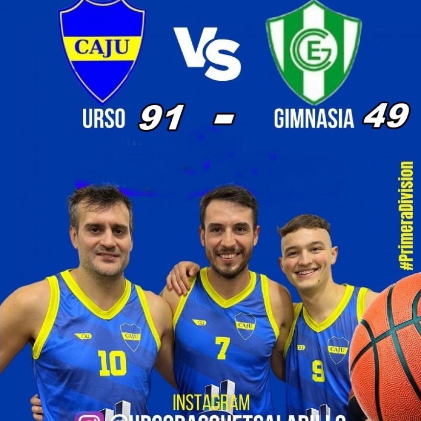 Básquet: Gran victoria de Urso en el inicio del Pre Federal 