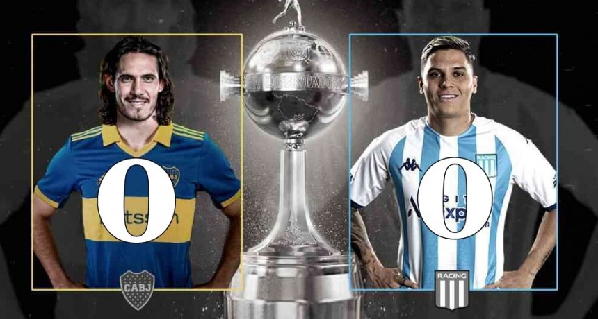 Boca Juniors y Racing empataron 0-0 y dejaron abierta la llave de cuartos de final de la Copa Libertadores 