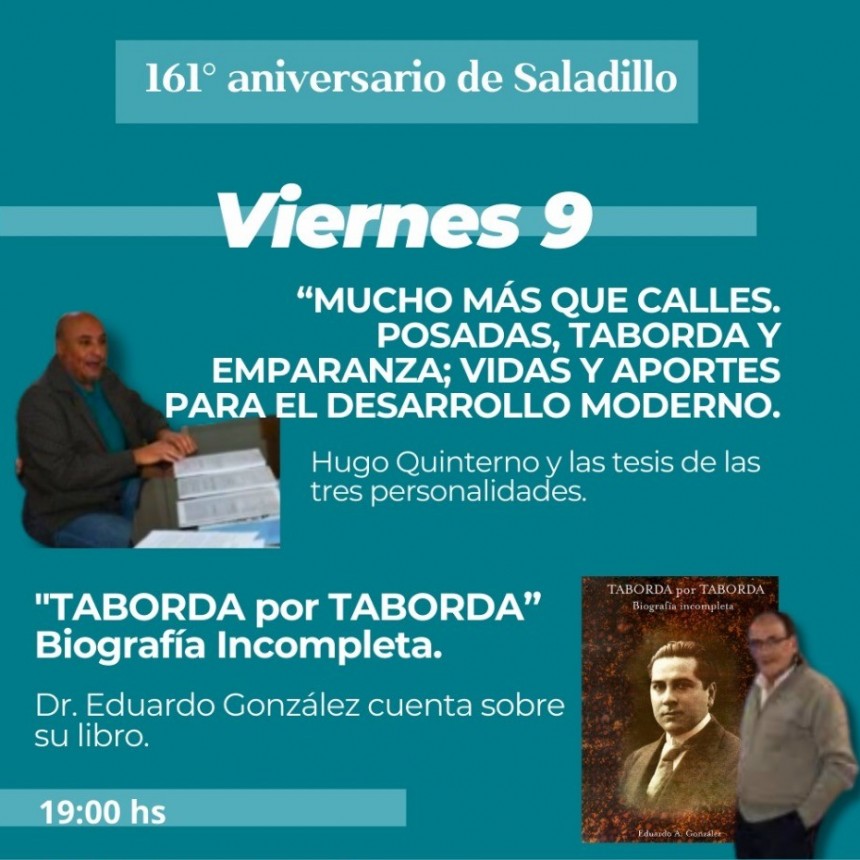 Agenda del fin de semana para Saladillo