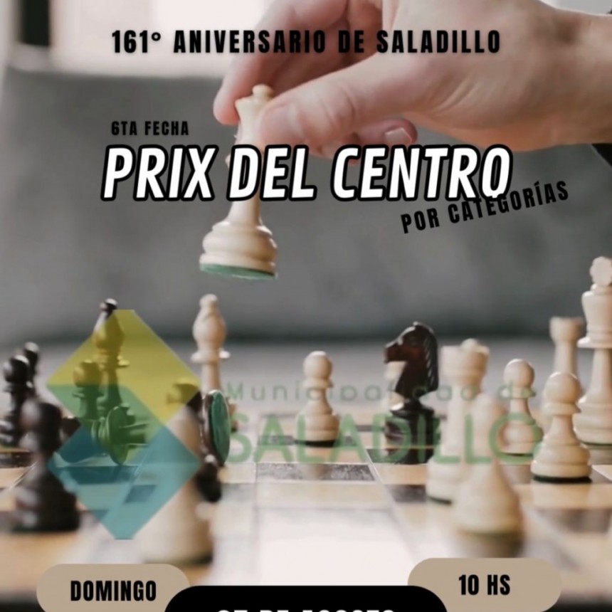 PRIX DEL CENTRO DE AJEDREZ EN SALADILLO