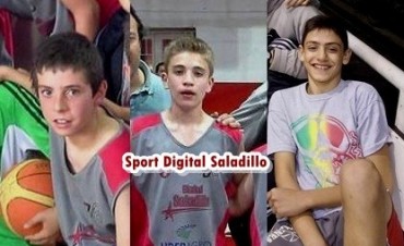 La Selección sub13 jugó cuadrangular en Cañuelas con tres saladillenses