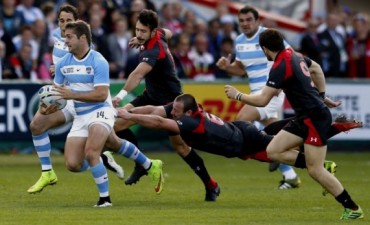 Los Pumas aplastaron a Georgia en el segundo duelo del Mundial de Rugby