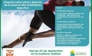 Simposio sobre Salud y Deporte en Saladillo